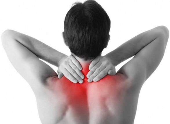 bolesť krku môže byť príčinou osteochondrózy